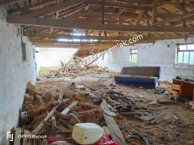 3.280 M2 Oturulabilir Müstakil Bahçeli Köy Evi, Dam, Samanlık