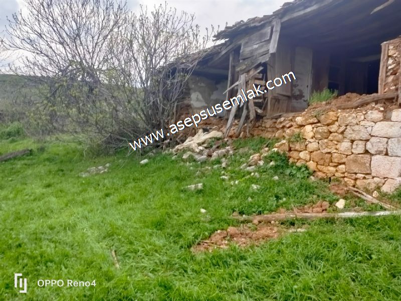 843 M2 Gönen'de Köy Evi Bahçeli Kerpiç Ev Elektrik Var.