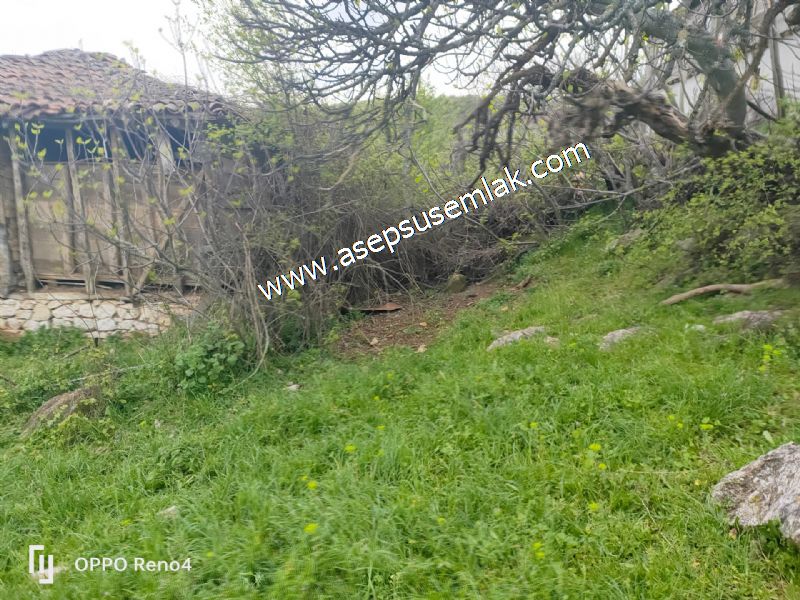 843 M2 Gönen'de Köy Evi Bahçeli Kerpiç Ev Elektrik Var.