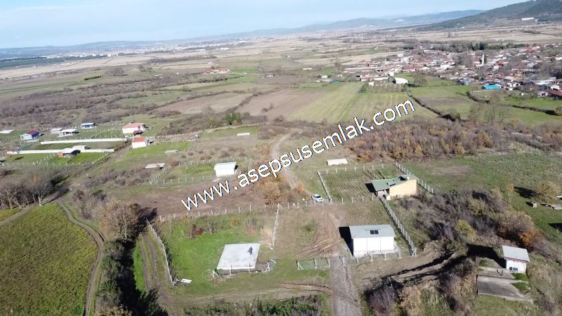 Asepsus Emlak'tan 924 m2 Köy, Arsa Gönen Manzara 2 Kat Villalık