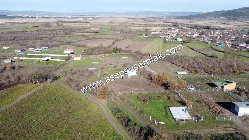 Asepsus Emlak'tan 924 m2 Köy, Arsa Gönen Manzara 2 Kat Villalık