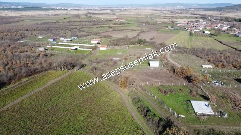 Asepsus Emlak'tan 924 m2 Köy, Arsa Gönen Manzara 2 Kat Villalık