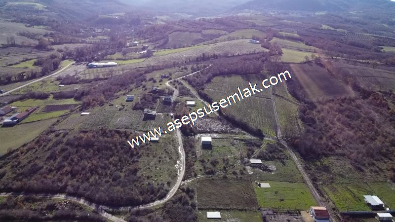 Asepsus Emlak'tan 924 m2 Köy, Arsa Gönen Manzara 2 Kat Villalık