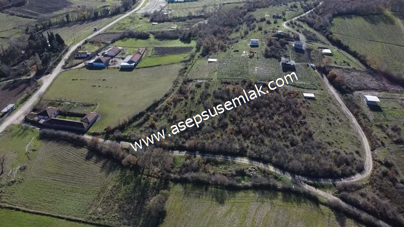 Asepsus Emlak'tan 924 m2 Köy, Arsa Gönen Manzara 2 Kat Villalık