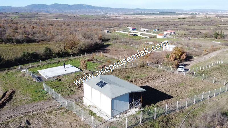 Asepsus Emlak'tan 924 m2 Köy, Arsa Gönen Manzara 2 Kat Villalık