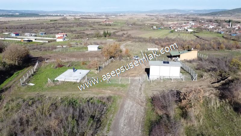 Asepsus Emlak'tan 924 m2 Köy, Arsa Gönen Manzara 2 Kat Villalık