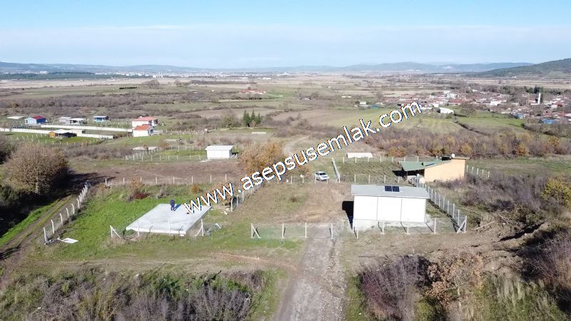 Asepsus Emlak'tan 924 m2 Köy, Arsa Gönen Manzara 2 Kat Villalık