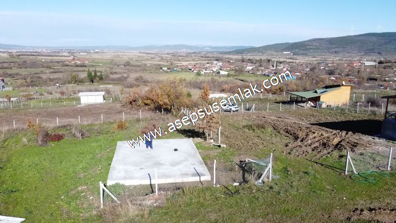 Asepsus Emlak'tan 924 m2 Köy, Arsa Gönen Manzara 2 Kat Villalık