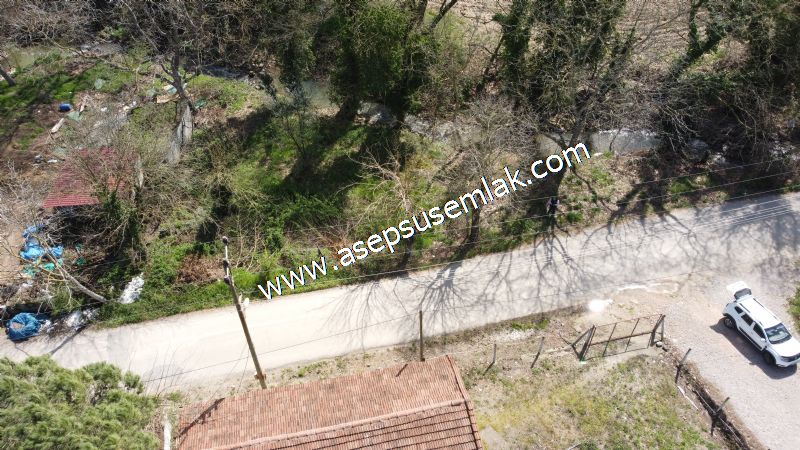660 M2 Gönen Asfalt ve Dere Dibi %40 2 Kat İmarlı Arsa Satılık