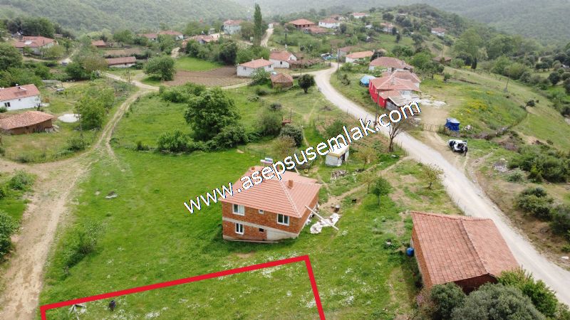 337 M2 İmarlı Arsa 2 %40 İmarlı Köy Evi, Dam Arsa Boş Yola Cephe
