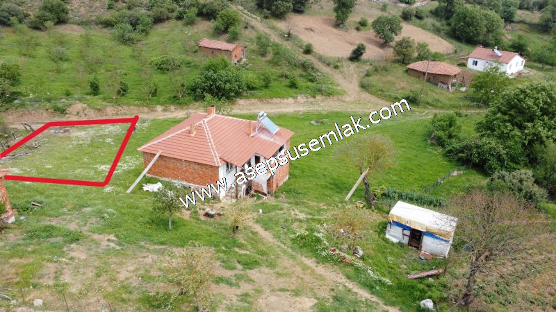 337 M2 İmarlı Arsa 2 %40 İmarlı Köy Evi, Dam Arsa Boş Yola Cephe