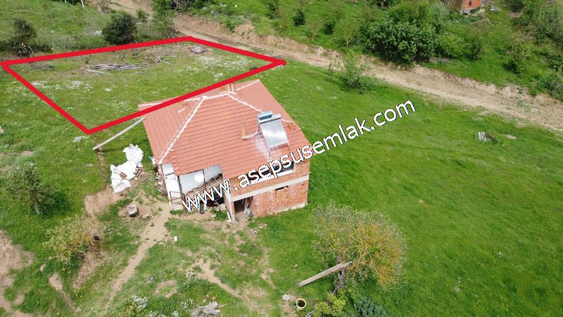 337 M2 İmarlı Arsa 2 %40 İmarlı Köy Evi, Dam Arsa Boş Yola Cephe