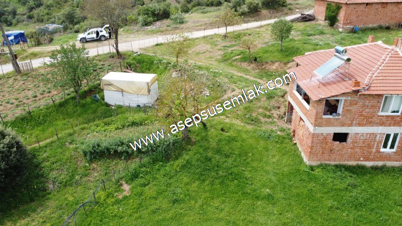 337 M2 İmarlı Arsa 2 %40 İmarlı Köy Evi, Dam Arsa Boş Yola Cephe