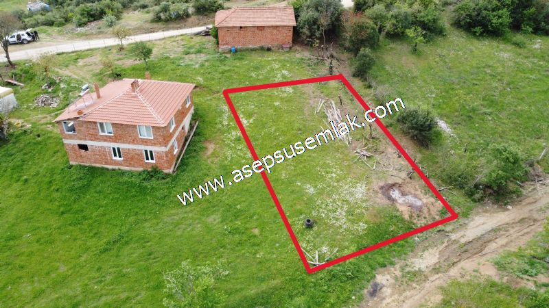 337 M2 İmarlı Arsa 2 %40 İmarlı Köy Evi, Dam Arsa Boş Yola Cephe