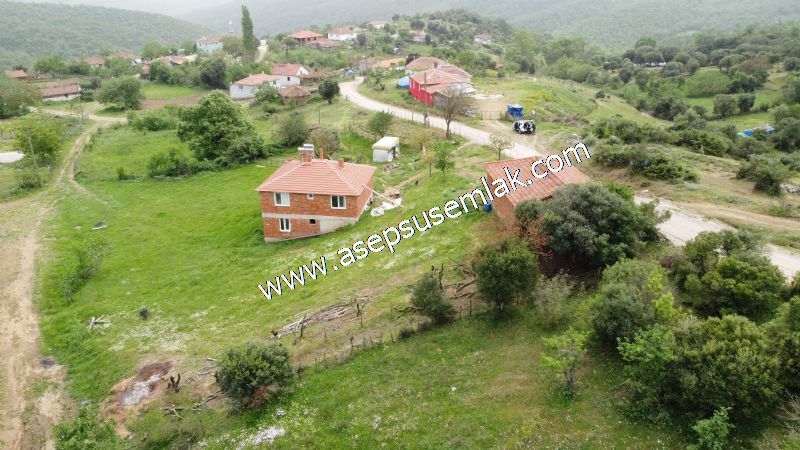 337 M2 İmarlı Arsa 2 %40 İmarlı Köy Evi, Dam Arsa Boş Yola Cephe