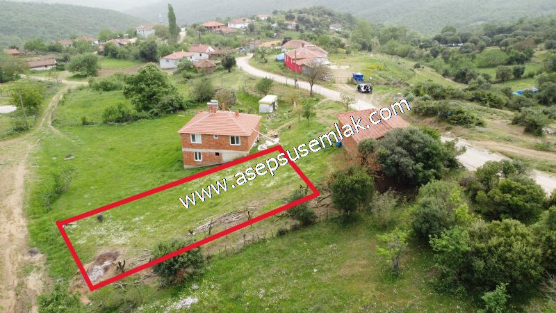 337 M2 İmarlı Arsa 2 %40 İmarlı Köy Evi, Dam Arsa Boş Yola Cephe