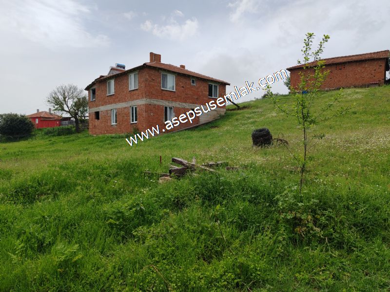 337 M2 İmarlı Arsa 2 %40 İmarlı Köy Evi, Dam Arsa Boş Yola Cephe