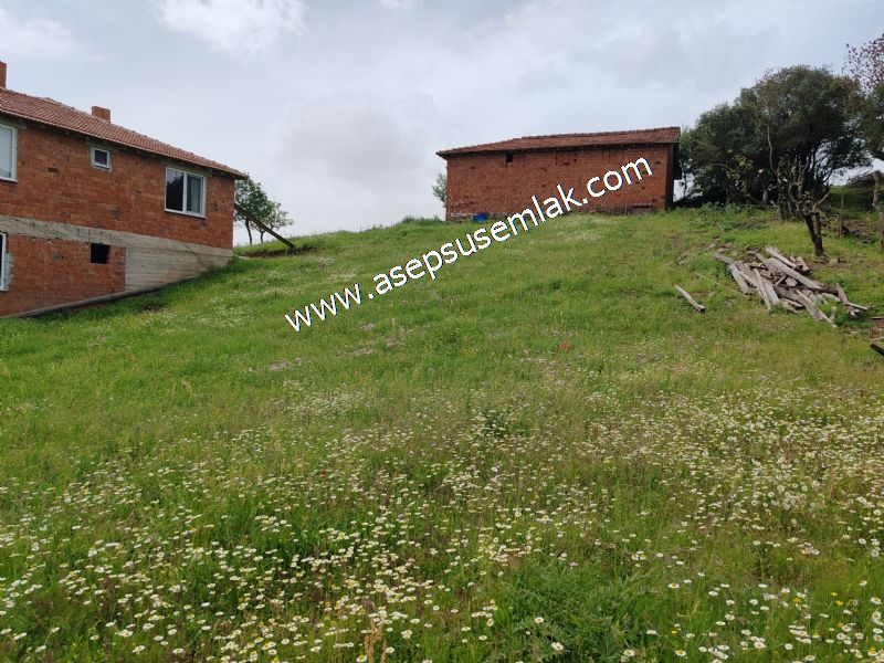 337 M2 İmarlı Arsa 2 %40 İmarlı Köy Evi, Dam Arsa Boş Yola Cephe
