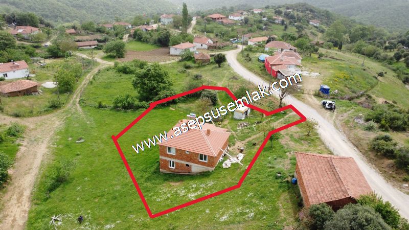 938 M2 Köy Evi İmarlı Arsa 2 Katlı Yeni Bina Oturulabilir