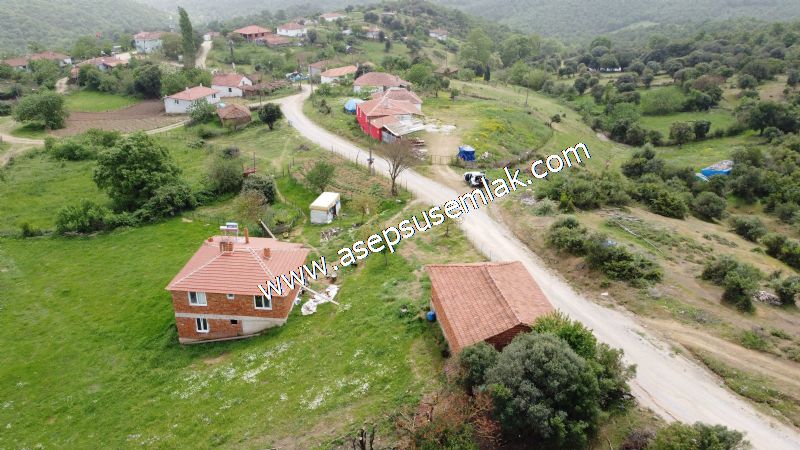 938 M2 Köy Evi İmarlı Arsa 2 Katlı Yeni Bina Oturulabilir