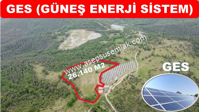 26.140 M2 GES (GÜNEŞ ENERJİ SİSTEMİ) (MARJİNAL RAPORLU)