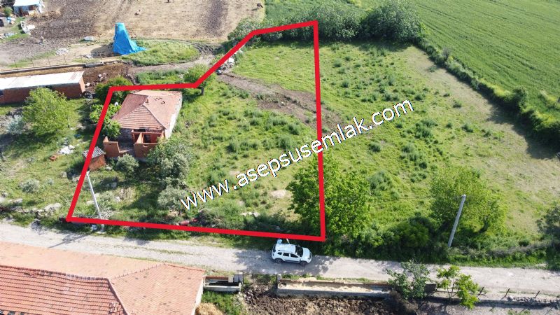 1.305 M2 Taş Ev, Köy Evi, Arsa, GÖNEN ULUKIR'DA ASEPSUS EMLAK'TA