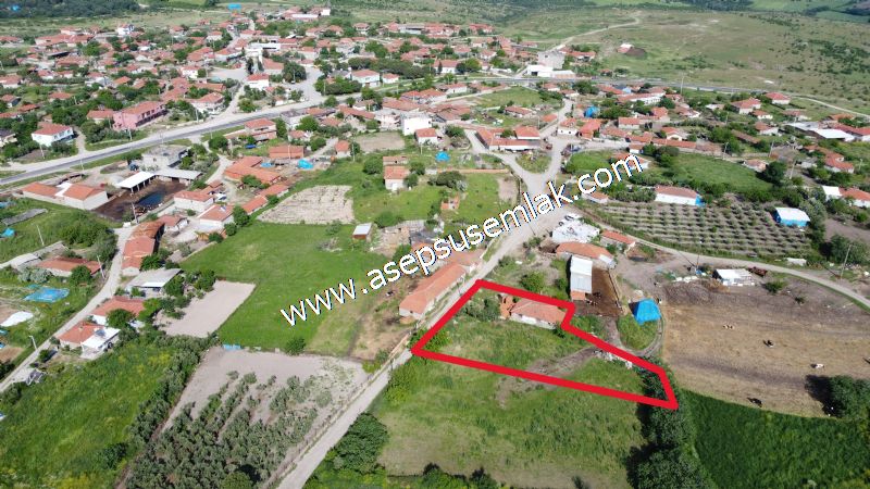 1.305 M2 Taş Ev, Köy Evi, Arsa, GÖNEN ULUKIR'DA ASEPSUS EMLAK'TA