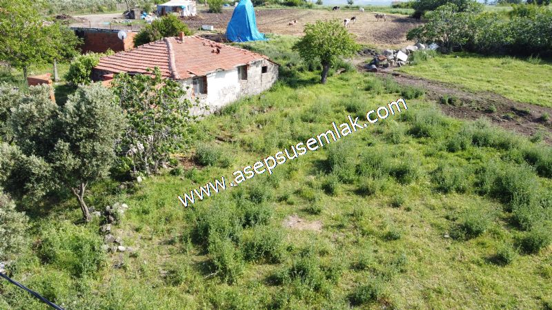 1.305 M2 Taş Ev, Köy Evi, Arsa, GÖNEN ULUKIR'DA ASEPSUS EMLAK'TA
