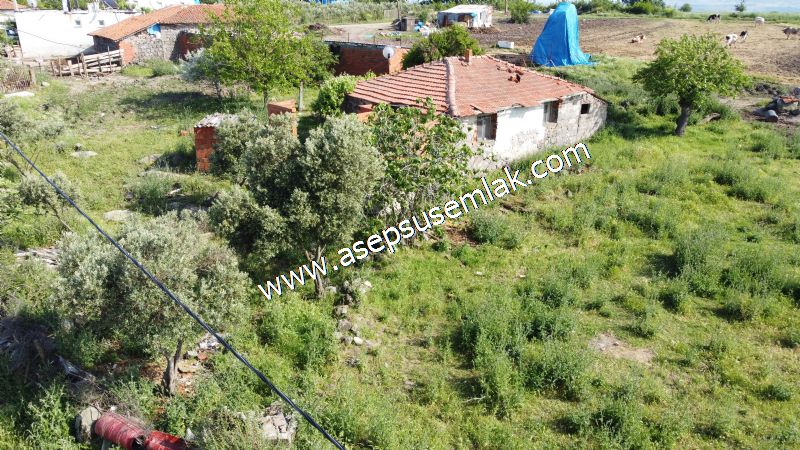 1.305 M2 Taş Ev, Köy Evi, Arsa, GÖNEN ULUKIR'DA ASEPSUS EMLAK'TA