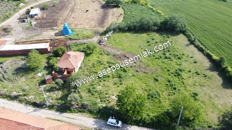 1.305 M2 Taş Ev, Köy Evi, Arsa, GÖNEN ULUKIR'DA ASEPSUS EMLAK'TA