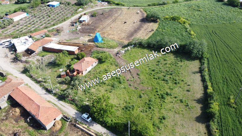 1.305 M2 Taş Ev, Köy Evi, Arsa, GÖNEN ULUKIR'DA ASEPSUS EMLAK'TA