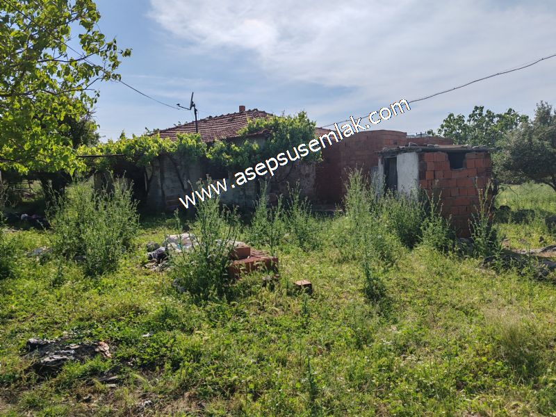 1.305 M2 Taş Ev, Köy Evi, Arsa, GÖNEN ULUKIR'DA ASEPSUS EMLAK'TA
