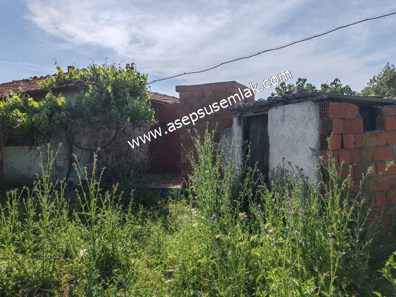 1.305 M2 Taş Ev, Köy Evi, Arsa, GÖNEN ULUKIR'DA ASEPSUS EMLAK'TA
