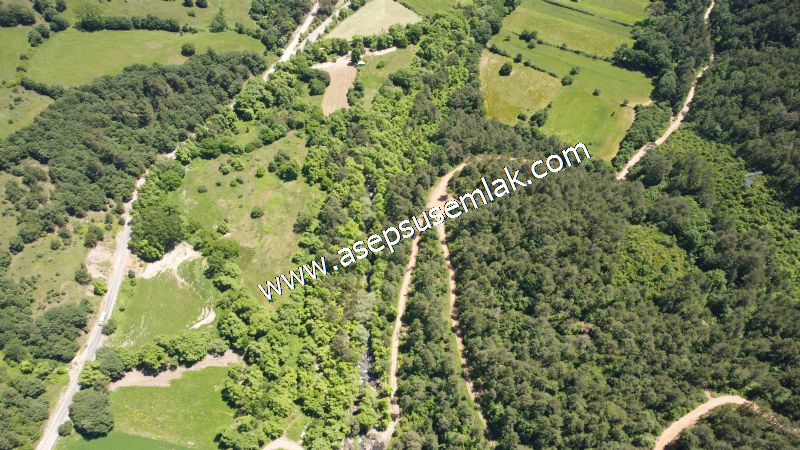 14.549 m2 Hobi Bahçesi Çiftlik Bağ-Bahçe Asfalt & Dereye Cepheli