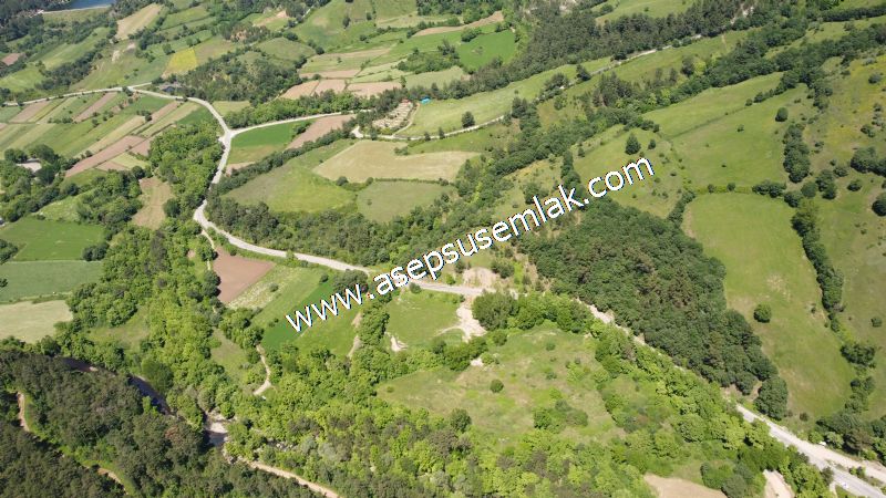 14.549 m2 Hobi Bahçesi Çiftlik Bağ-Bahçe Asfalt & Dereye Cepheli