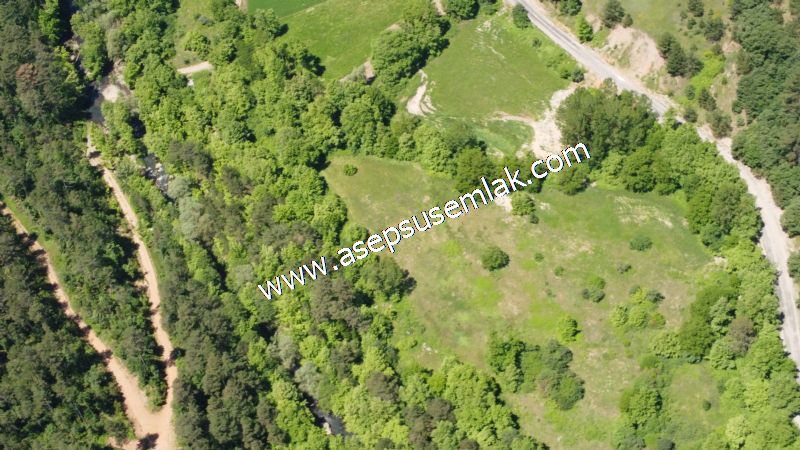 14.549 m2 Hobi Bahçesi Çiftlik Bağ-Bahçe Asfalt & Dereye Cepheli