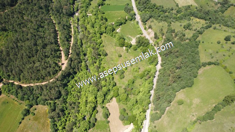 14.549 m2 Hobi Bahçesi Çiftlik Bağ-Bahçe Asfalt & Dereye Cepheli