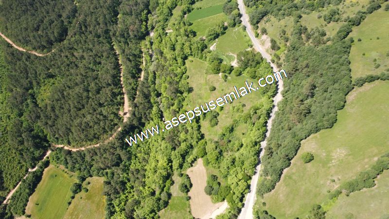 14.549 m2 Hobi Bahçesi Çiftlik Bağ-Bahçe Asfalt & Dereye Cepheli