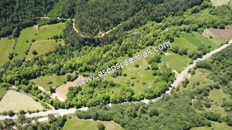 14.549 m2 Hobi Bahçesi Çiftlik Bağ-Bahçe Asfalt & Dereye Cepheli