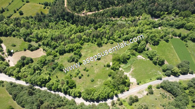 14.549 m2 Hobi Bahçesi Çiftlik Bağ-Bahçe Asfalt & Dereye Cepheli