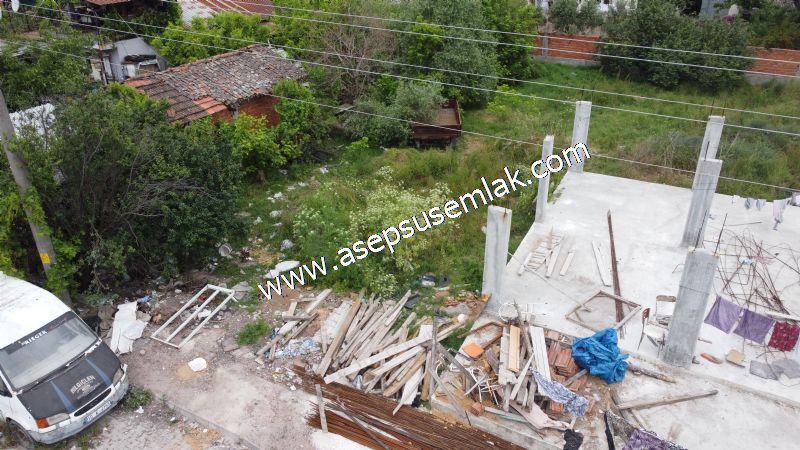 713 M2 MANYAS YENİMAHALLE 3 KAT KONUT İMARLI ARSA ASEPSUS EMLAK