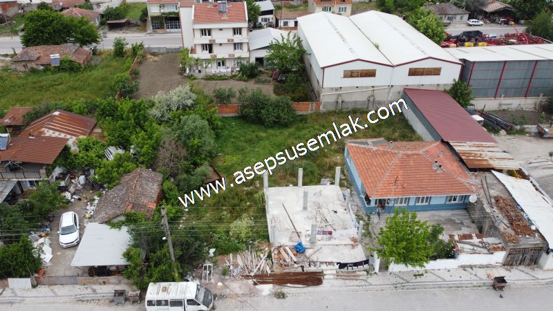 713 M2 MANYAS YENİMAHALLE 3 KAT KONUT İMARLI ARSA ASEPSUS EMLAK