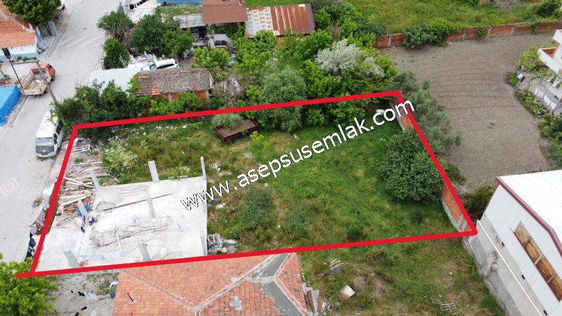 713 M2 MANYAS YENİMAHALLE 3 KAT KONUT İMARLI ARSA ASEPSUS EMLAK