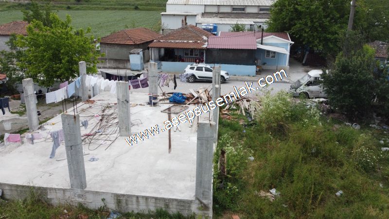 713 M2 MANYAS YENİMAHALLE 3 KAT KONUT İMARLI ARSA ASEPSUS EMLAK