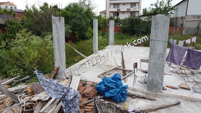713 M2 MANYAS YENİMAHALLE 3 KAT KONUT İMARLI ARSA ASEPSUS EMLAK