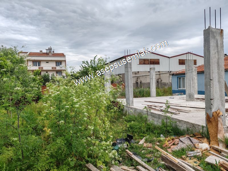 713 M2 MANYAS YENİMAHALLE 3 KAT KONUT İMARLI ARSA ASEPSUS EMLAK