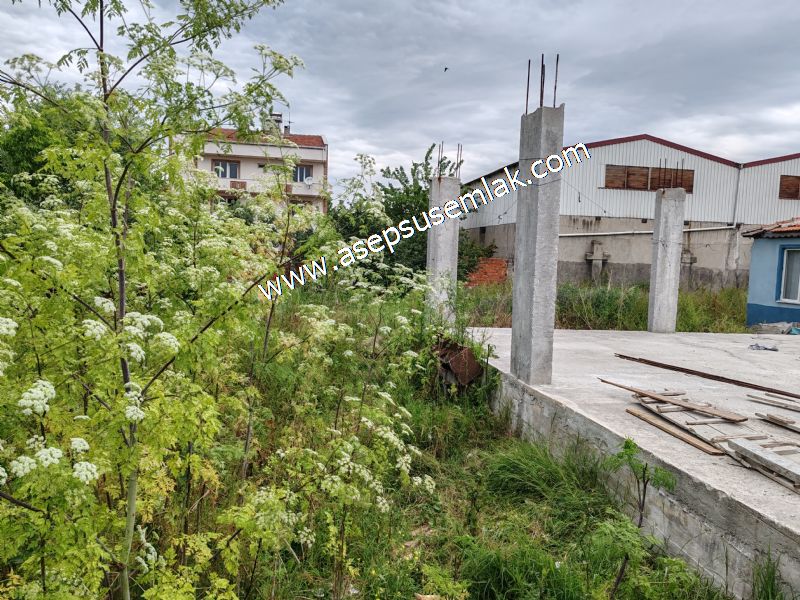 713 M2 MANYAS YENİMAHALLE 3 KAT KONUT İMARLI ARSA ASEPSUS EMLAK