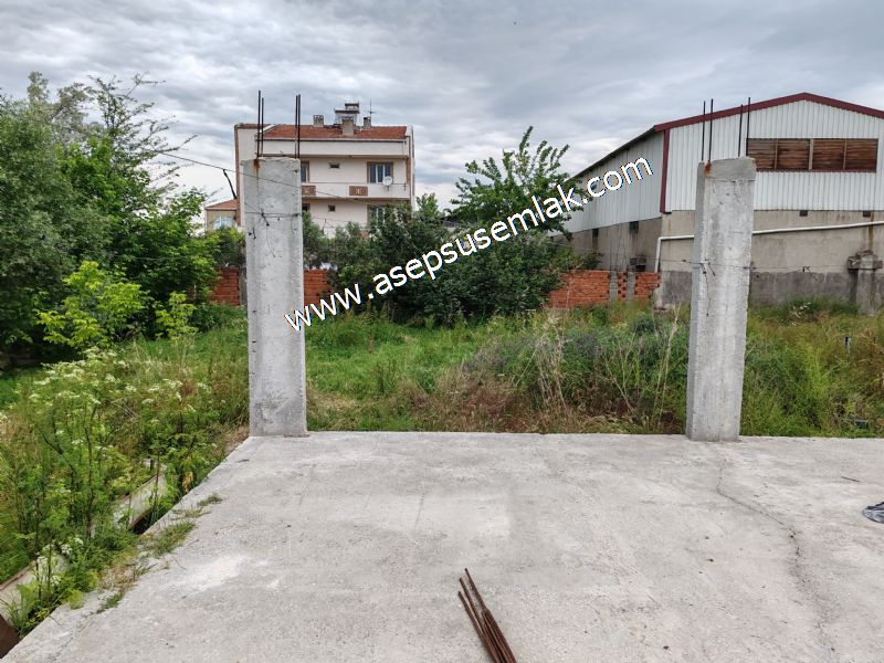 713 M2 MANYAS YENİMAHALLE 3 KAT KONUT İMARLI ARSA ASEPSUS EMLAK