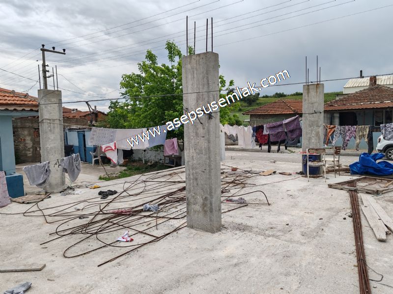 713 M2 MANYAS YENİMAHALLE 3 KAT KONUT İMARLI ARSA ASEPSUS EMLAK