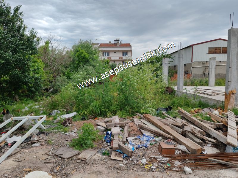 713 M2 MANYAS YENİMAHALLE 3 KAT KONUT İMARLI ARSA ASEPSUS EMLAK